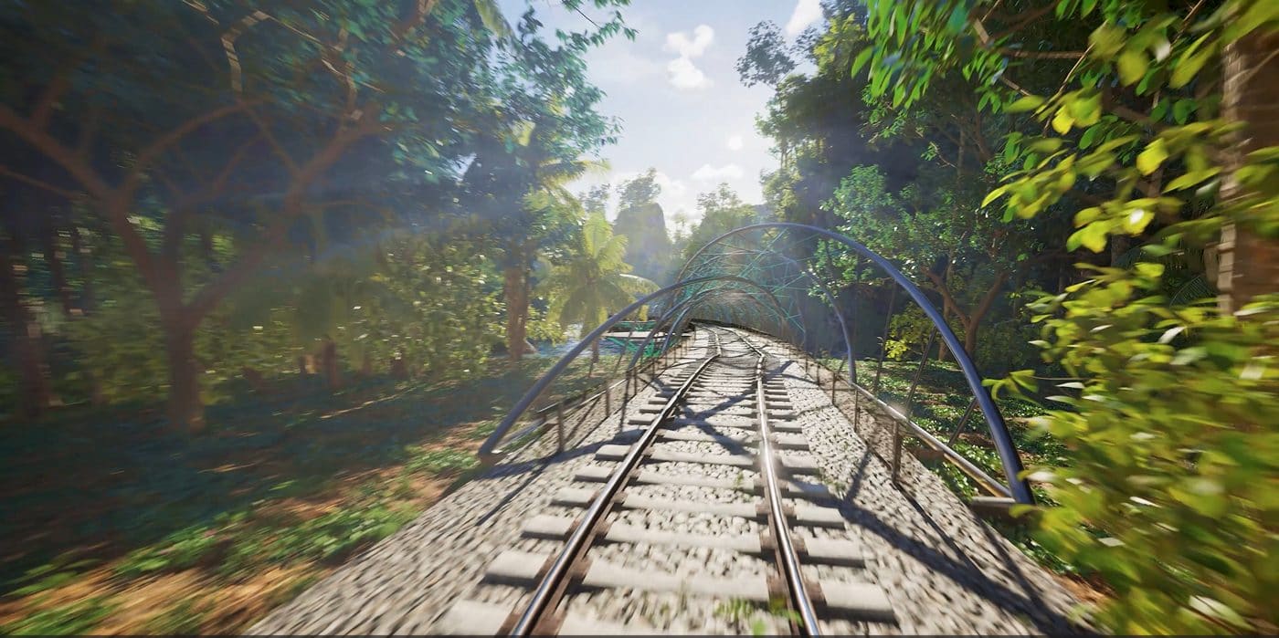 The Railway Ride frame 17